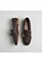 (Bianca) Casual Women's Flat Shoes Brown - 3