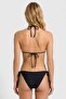 Egyptian Mesh Triangle Bikini Set Black - 2