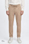 Men's Mink 360 All-Way Stretch Cotton Slim Fit Casual Trousers with Tie-Waist and Side Pockets - 2