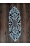 Black Tulle with French Lace Runner and Supla Set for 6 People, Ecru - 4