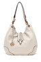 Women's Cream Knitted Detailed Shoulder Bag 26Sbd254118