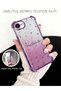 iPhone 16E/17E Compatible Transparent Four-Corner Silicone Coated Glossy Edge Case - 2