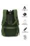 Stylish & Durable Everyday Premium Carry Backpack - 19" (Article BPHW2020) - GREEN - 5
