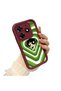 Case for Tecno Spark 10 Pro 4g Compatible Case Camera Protector Cartoon Pattern Maroon Lover Couple Silicone Phone Case - 3