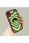 iPhone Xr Compatible Case Camera Protector Cartoon Pattern Maroon Lover Couple Silicone Phone Case - 3