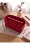 Six Compartment Clutch Cantali Organizer Red Color 28 X 15 X 12 Dimensions (Length X Height X Width) - 5