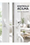 White Wired Window Lock with Key Security System Child Protection Device - Lsntkn-Rs4937