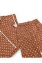 Girl's Summer 2-3-4-5-6 Years Old Floral Printed Double-Breasted Collar Nightgown Pajama Set - 5