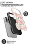 iPhone 17 Pink Flower Double Layer Full Covering Printing Glossy Protect Phone Case - 3
