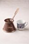 100 ml 1-2 Person Engraved Chubby Cast Steel Coffee Pot Induction Cooker Compatible - 2