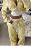 Camouflage Tracksuit Cardigan Set - 3