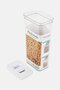 Rectangle Airtight Plastic Container, Transparent - 2