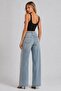 Tassel Detailed Wide Leg Jean Trousers - 3