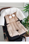 Stroller Cover and Cushion, Double Layer with Zipper, Newborn Baby Products, Stroller - 5