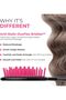 فرشاة يون براش بمقبض رمادي، لون خوخي - 3