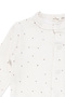Baby Boy White Polka Dot Patterned Milk Pattern Printed Jumpsuit 0-3 Months - 2