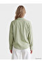 Lcw Vision Khaki Oversize Poplin Women's Shirt - 4