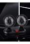 Dual-Head Desktop Fan Suitable for Car and Home Use - 4