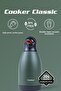 Classic 2 Liter Stainless Steel Thermos Green Ckr2040 - 3