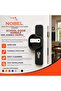 (10 Pieces) School Door Handle – Child-Safe, Safety-Resistant Plastic Door Handle for Nursery, Kindergarten, and Classroom Doors - Black-White - 4