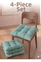 Modern 4-Piece Chair Cushion Set - Cushion Set (40X40 cm)