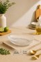 Glass Trough Kayık Presentation Plate Transparent Serving Plate Salad Appetizer Snack Plate Oval Stylish Fruit Bowl 21 cm - 4