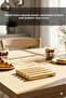 Natural Wooden Coaster, Wooden Coaster, Teapot Coaster, Wooden Square Coaster - 2