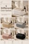 Decorative Bathroom Basket Organizer |   Modern Organizer Basket |   Towel & Bathroom Accessory Organizer |   Premium Design - 2