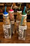 Teddy Bear Model Durable Thick Glass with Straw Barista Cold Drink Coffee and Cocktail Glass 550 ml - 5
