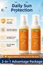 Bio Natura Spf 50+ Sunscreen with Uva/Uvb Protection, Vitamin E and Propolis, Set of 2 - 5