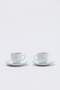 2-Person Mom Porcelain Coffee Cup Set Blue Tphss26Kfc00009 - 4