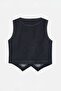 Navy Blue Denim Vest Tdrss26Ye00004 - 5