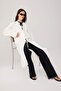 Stone Linen Look Woven Kimono Tctss26Kk00002 - 2