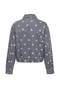 Gri Puantiyeli Dik Yaka Denim Ceket TWOAW27CE00017 - 8