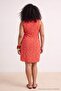 Red Finike Woven Large Size Dress Tbbss26Ah00059 - 3