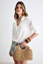 Camel Wicker Women's Medium Shoulder Bag Takss26Oc00127 - 2