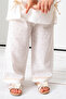 Stone Printed Trousers Short Sleeve 2-Piece Summer Girl Set 3708 Smr - 2