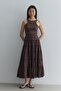 Layered Skirt Brown - 2