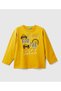 Benetton baby boy tractor print long sleeve t-shirt 1-6 years mustard