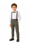 Baby&Child Salopet Set Trousers Shirt Bow Tie - 2