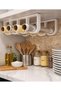 Kitchen Roll Organizer | Greaseproof Paper, Foil, Stretch Film (shipped with reversible tape)