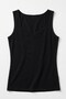 Women's Athlete Thick Strap Heart Neckline (96% Cotton - 4% Elastane) Body-Hugging Stretch Fabric - 3159 - 2
