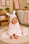 Baby girl cute ears luxury towel set 100% cotton fabric stl6763