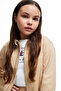 Long Sleeve Shirt Collar Cotton Zippered Gabardine Seasonal Jacket