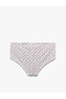 Cotton Bow Extra High Waist Cherry Printed Hipster Panties - 2