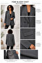 Kadın Oversize Çift Düğme Blazer Ceket