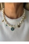 Stainless Steel Charm Kint Necklace - 2