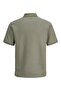Jack Jones Jjeaustın Polo Ss Noos Men's Vetiver Beige Tshirt 12268130-06 - 3