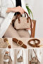 Original Women's Mini Hand and Shoulder Bag with Cross Adjustable Strap Small Size Minimal Shoulder Bag - 5