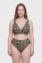 Multicolor Yüksek Bel Bikini Alt - 3